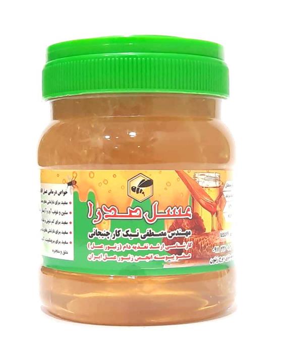 عسل جنگل موم دار صدرا 1kg